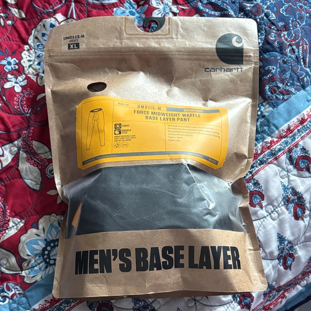 Carhartt Men's Base Layer Pant - Gray